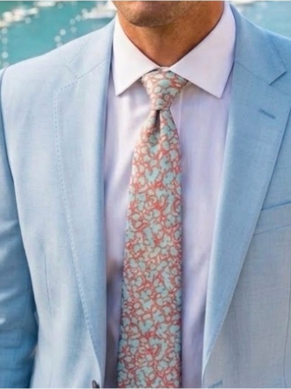J. McLaughlin Silk Tie